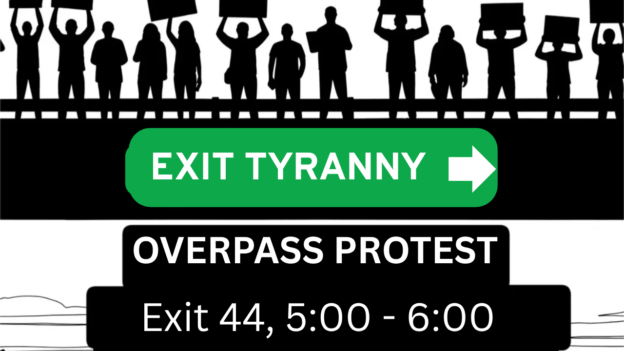Overpass Protest - Marion Exit 44